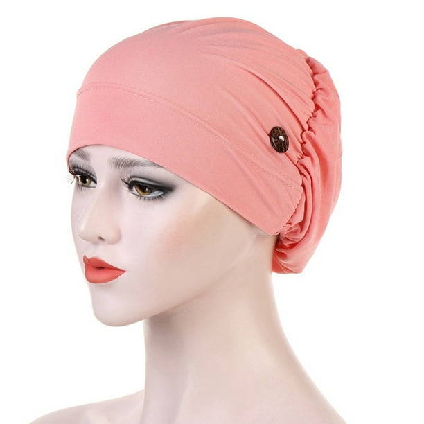 Women's Chemo Cap Cancer Hat Muslim Hair Scarf Turban Hijab Head Wrap Cover Lot